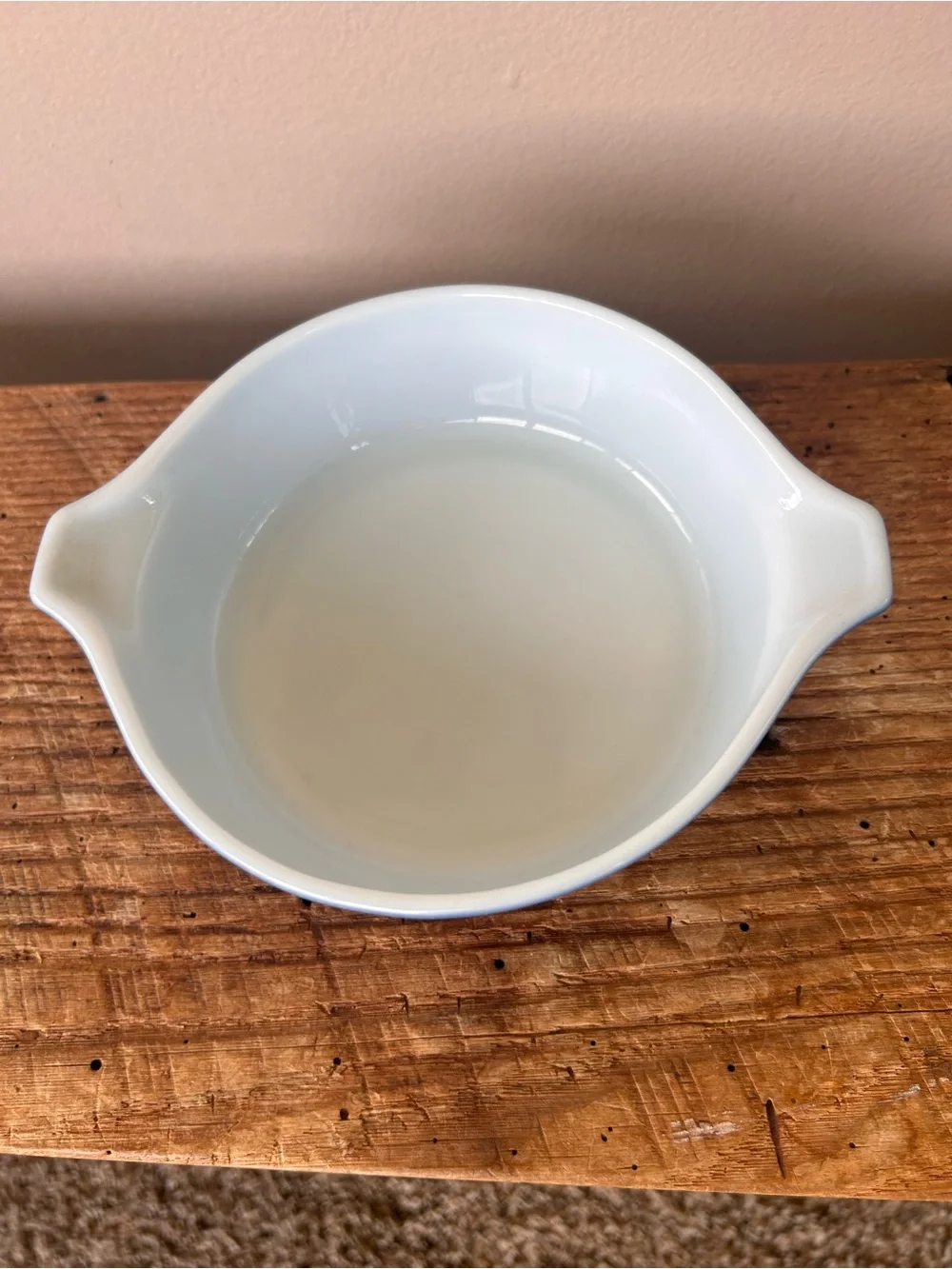 Vintage Pyrex USA “Colonial Blue Mist” Casserole Dish 500ml #26